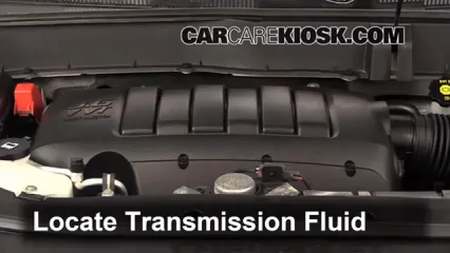 2012 Chevrolet Traverse LS 3.6L V6 Transmission Fluid Add Fluid